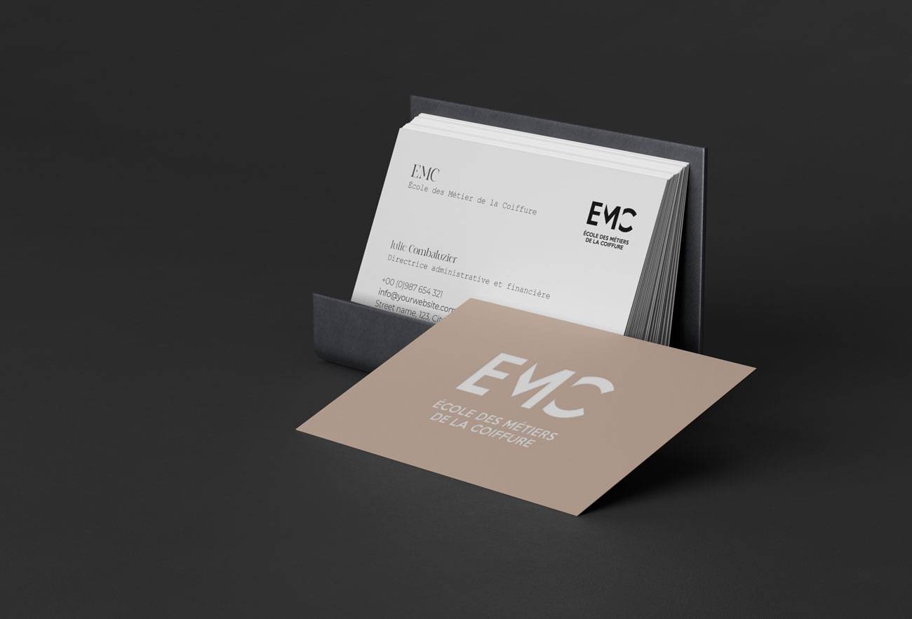 EMC Coiffure Carte de visite