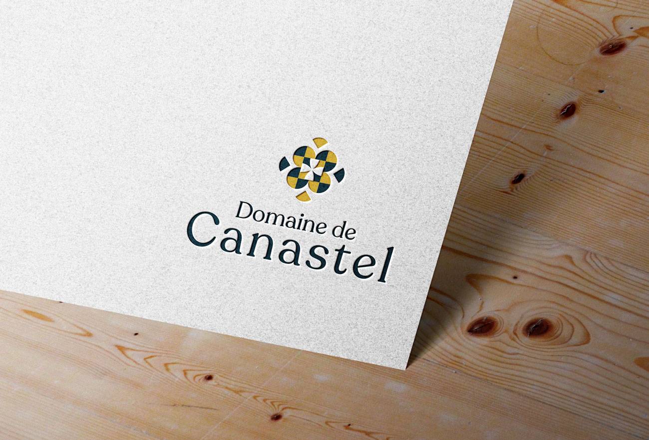Domaine de Canastel création Logo